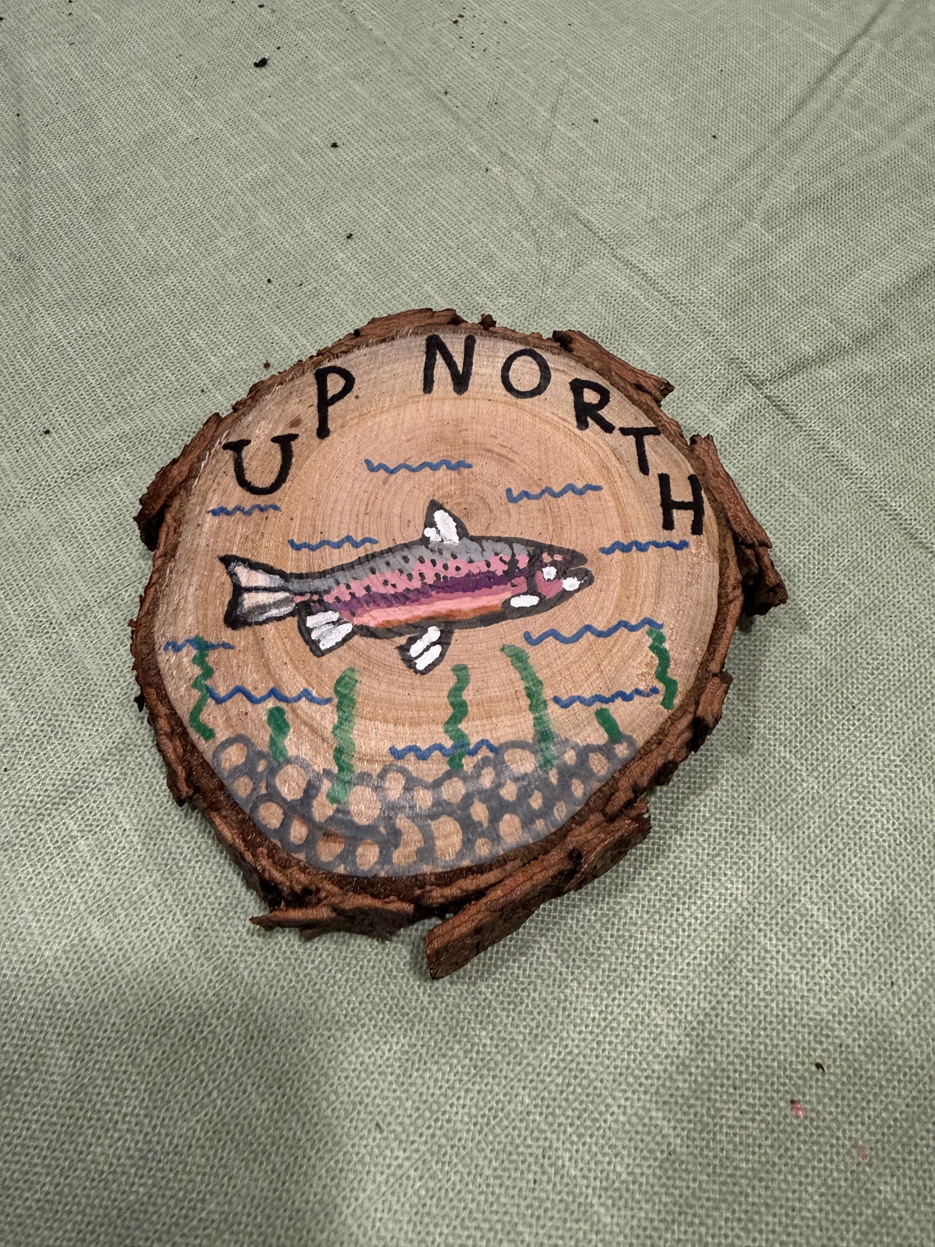 wood coaster